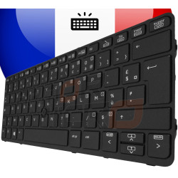 Clavier HP - NSK-CR1BV 9Z.N9WBV.10F 6037B0086605 Original Français Azerty