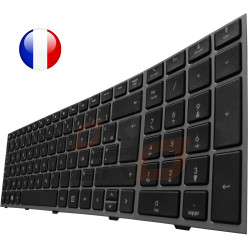 Clavier HP - KB 9ZN6MSW30F NSK-CC3SW 0F CX1680 Cadre  Français Azerty