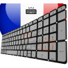 Clavier HP AEG37F00110 Model G37 SG-80760-XFA SN6143BL2 Original Français Azerty