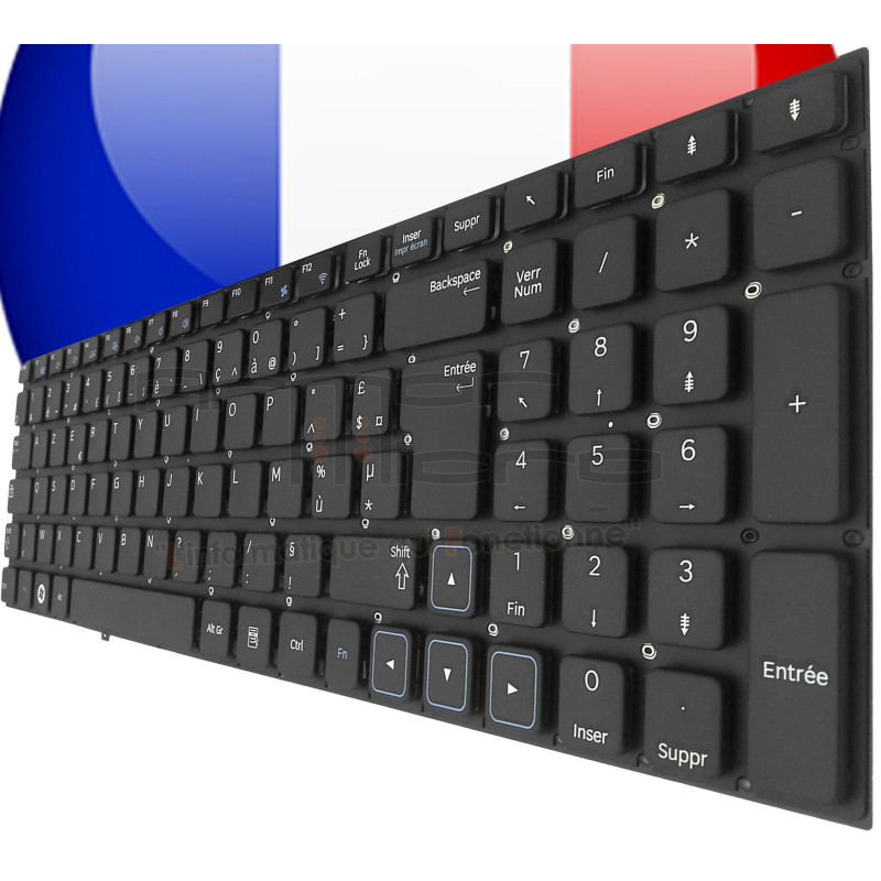 /!\Clavier Samsung 300 Series - NP300E7AH NP300E7AI Français Azerty