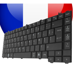 CLAVIER TOSHIBA SATELLITE V000240850 - NOIR ORIGINAL FRANCAIS AZERTY