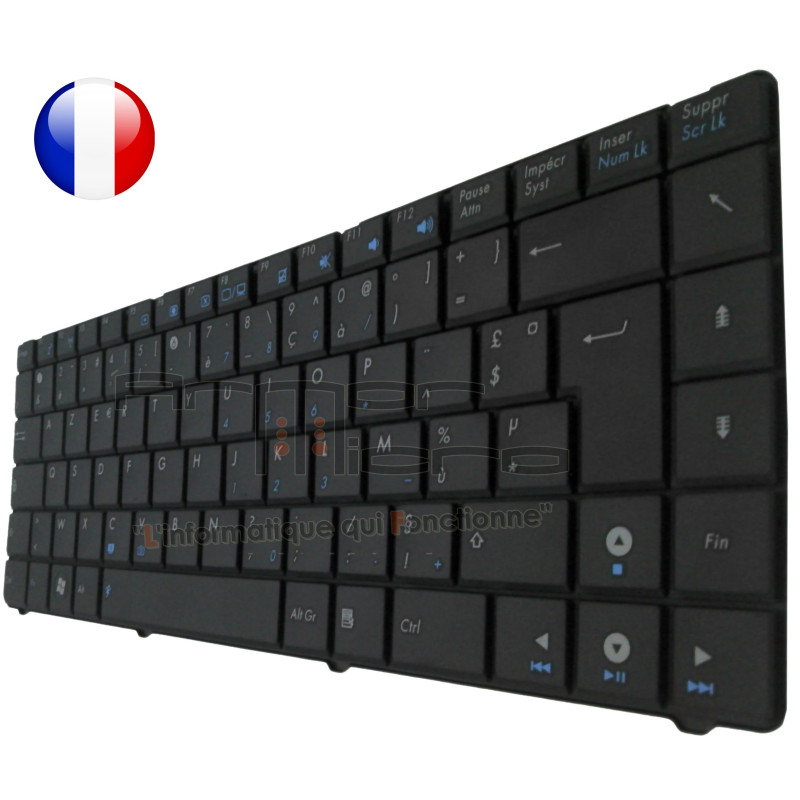 /!\Clavier ASUS K40IJ Original Français Azerty