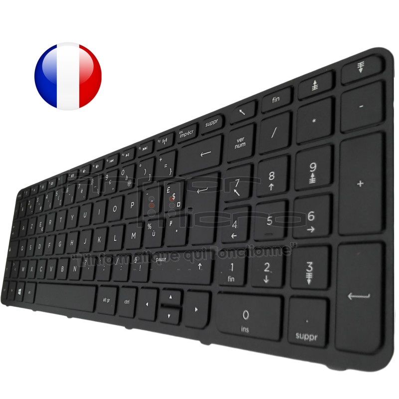 /!\Clavier HP Pavilion 15-e 15-n - 250 G2 / G3 - 255 G2 / G3 - Original Français Azerty /!\Clavier HP Pavilion 15-e 15-n - 250 G2 / G3 - 255 G2 / G3 - Original Français Azerty