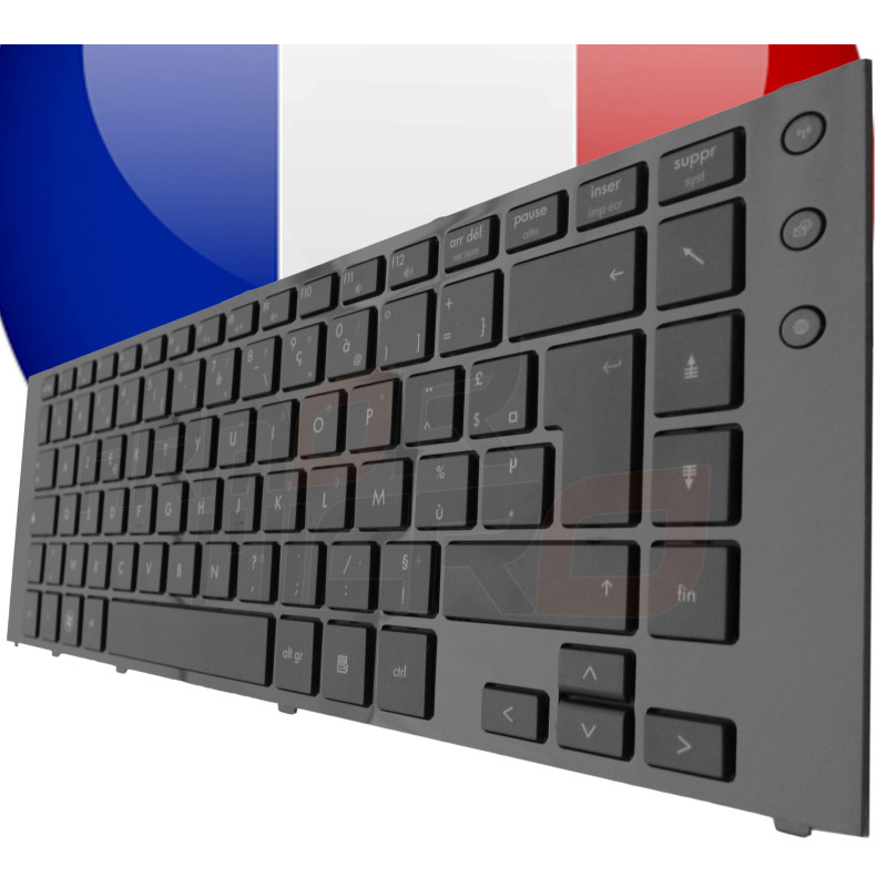 /!\Clavier HP ProBook - MP-10A56F06698 PK130DF1A17 Original Français Azerty