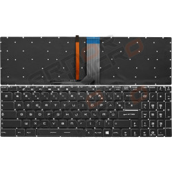 /!\Clavier MSI GE63 GE63VR GE73 GE73VR -Version Rétro-Eclairée Français Azerty