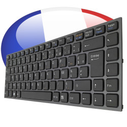 CLAVIER SONY VAIO VPC-Y Série - VPCY - NOIR ORIGINAL FRANCAIS AZERTY
