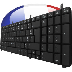 CLAVIER HP dv7 - AEUT5F00230 MP-07F16F069201 ORIGINAL FRANCAIS AZERTY